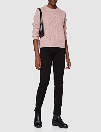 Superdry Freya Crew suéter, Tweed Rosa Caramelo, XXS (Talla del Fabricante:6) para Mujer