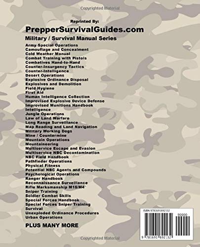 Survival Evasion Resistance Escape: Updated 2017 Air Force Handbook 10-644 (Not Obsolete 1985 Edition) – Convenient 7.5 x 9.25 inch size  - 652 Pages - (Prepper Survival Army)