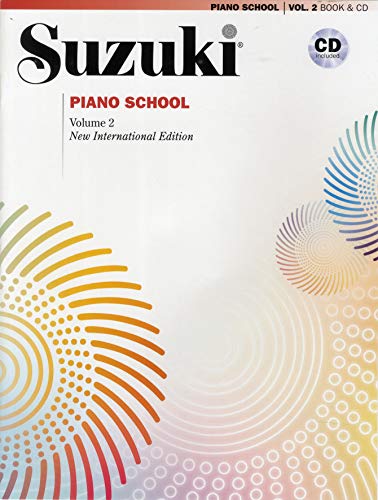 Suzuki piano school new international edition - volume 2 (book/cd) piano+cd: New International Editions