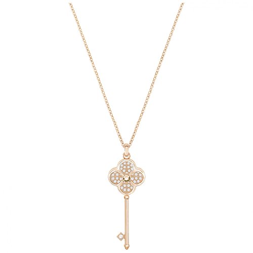 Swarovski 5345515 Kette Mit Hall Key Anhänger Mehrfarbig Rosé-Ton