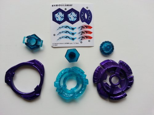 Takara Tomy Metal Fight Beyblade Limited Edition Omega Dragonis 85XF by Takara Tomy