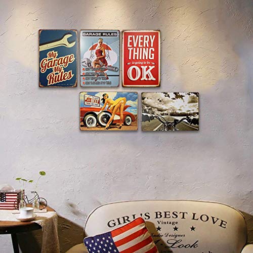 TammieLove - Letrero de hojalata con Texto en inglés New Do Not Feed Monkeys, 20 x 30 cm