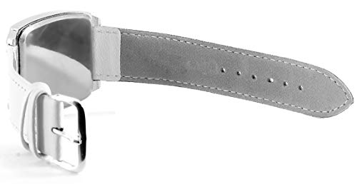 Taport - Reloj cuadrado de piel para fanáticos de Fortnite, color rojo