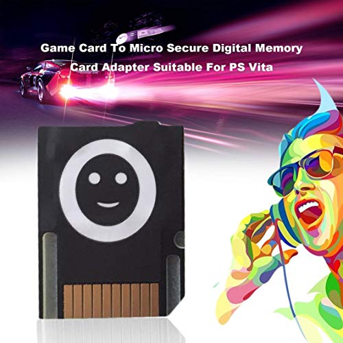 Tarjeta de Juego Dynamovolition Small Mini Size a Micro Secure Digital Adaptador de Tarjeta de Memoria PSVITA SD2Vita Adaptador Adecuado para PS Vita 1000/2000