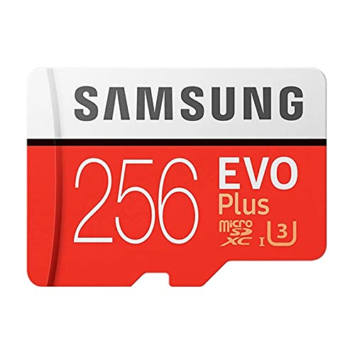 Tarjeta de memoria Samsung 256 GB Micro SD 100 MB/S EVO+ Plus Class10 TF/SD Micro Card UHS-1 U3 tarjeta de memoria con adaptador
