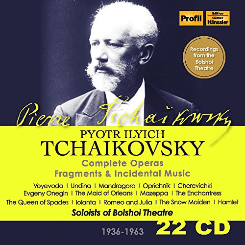 Tchaïkovski : Intégrale des Opéras, Fragments, Musique de Scène