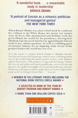 Team of Rivals: The Political Genius of Abraham Lincoln