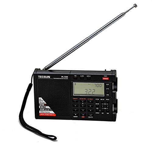 Tecsun Digital PL330 AM/FM/LW/SW Worldband Radio with Single Side Band Receiver