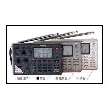 TECSUN PL-380 Radio Digital PLL Portable Radio FM Stereo/LW/SW/MW DSP Receiver (Black)