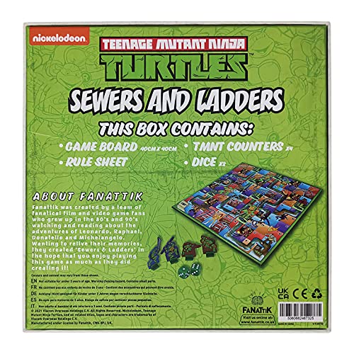 Teenage Mutant Ninja Turtles Sewers & Ladders board game (PS4)