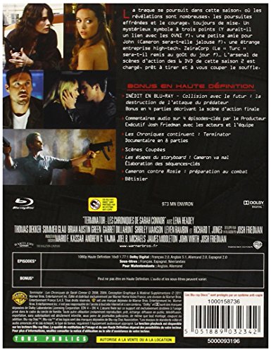 Terminator - The Sarah Connor Chronicles - Saison 2 [Francia] [Blu-ray]