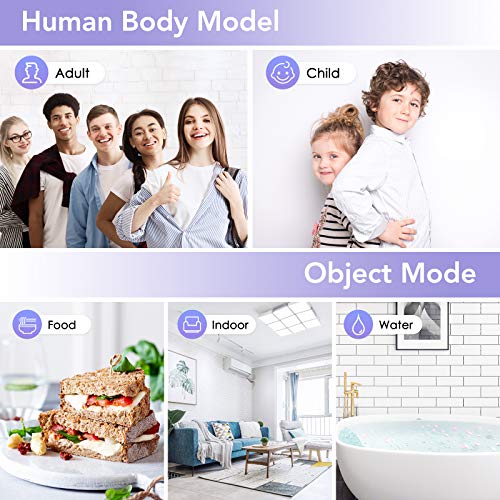 Termometro Infrarrojos Wawech termómetro infrarrojo sin contacto profesional médico digital frente memoria 99 lecturas para adultos bebés y niños