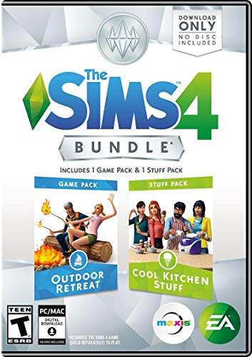 The Sims 4 Bundle Pack: Outdoor Retreat and Cool Kitchen Stuff Pack - PC by Electronic Arts