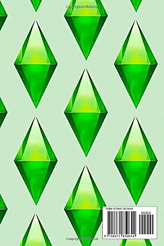 The Sims Plumbob Notebook: - 6 x 9 inches with 110 pages