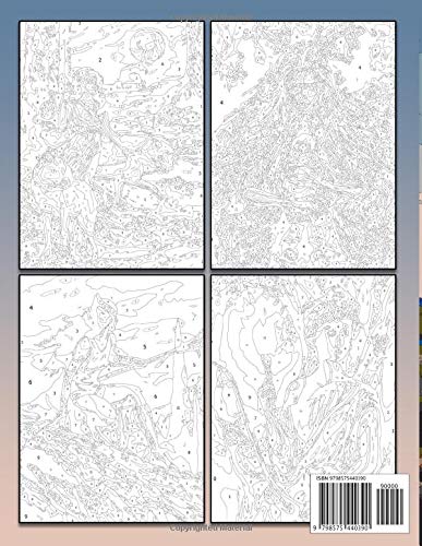 TheHunt Color by Number: TheHunt Color Book An Adult Coloring Book For Stress-Relief