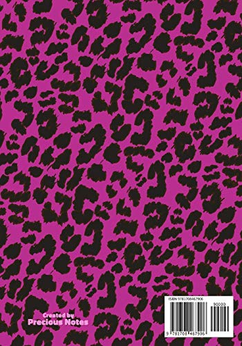 This Girl Can Code: Pink Leopard Print Notebook With Funny Text On The Cover (Animal Skin Pattern). College Ruled (Lined) Journal. Wild Cat Theme with Cheetah Fur Design