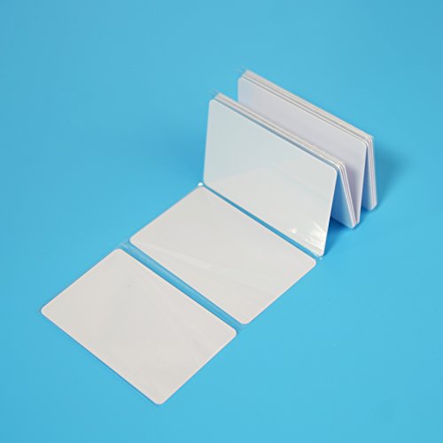 Timeskey NFC 50 Unids/Lote Etiquetas NFC Ntag216 13.56 MHz 888 Bytes ISO14443A Universal CR80 NFC Tarjetas PVC Tarjetas Blancas para Android, iOS teléfonos NFC