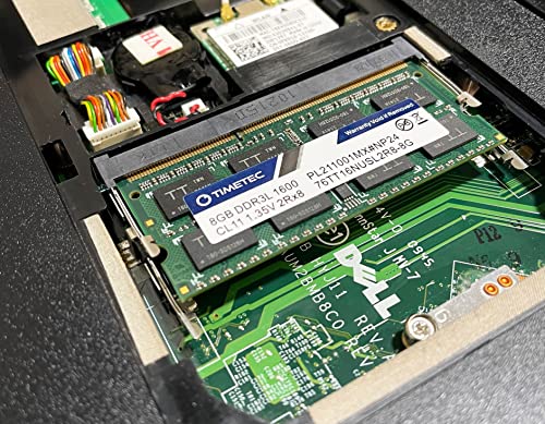Timetec Hynix IC 8GB DDR3L 1600MHz PC3-12800 Unbuffered Non-ECC 1.35V CL11 2Rx8 Dual Rank 204 Pin SODIMM Portatil Memoria Principal Module Upgrade (8GB)