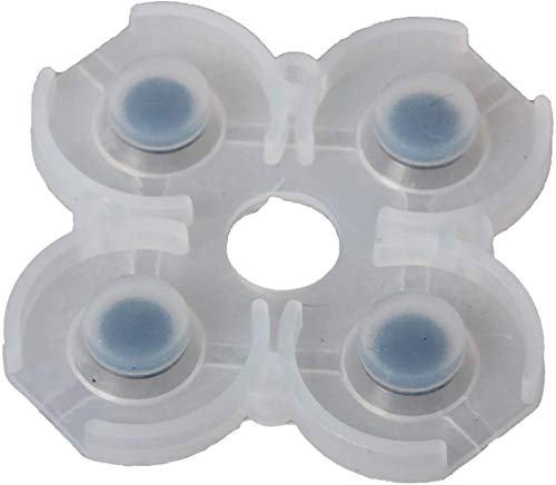 Timorn Piezas de repuestofijó Todo de Key Control de botón de Almohadilla conductora Botones Kit para Playstation 4 PS4 (1 Set)