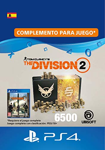 Tom Clancy's The Division 2 - Pack de 6500 créditos premium - 6500 Credits DLC | Código de descarga PSN - Cuenta española