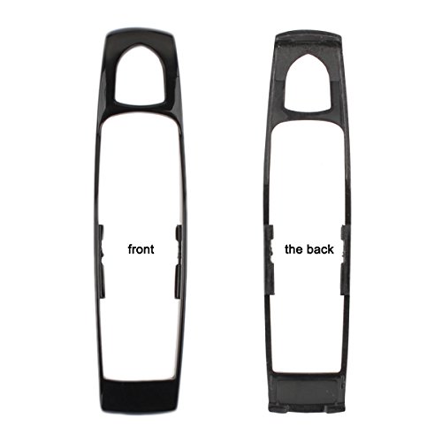 TOMALL - Cubierta de llave de ajuste medio para la funda Key Cayenne Panamera Macan 911 Black