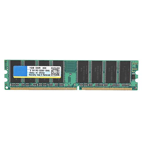 Topiky DDR Memory Ram, 1GB, PC-3200, Módulo de Memoria RAM de 184 Pines para Intel para AMD Motherboard, PC de Escritorio, Juegos sin retraso