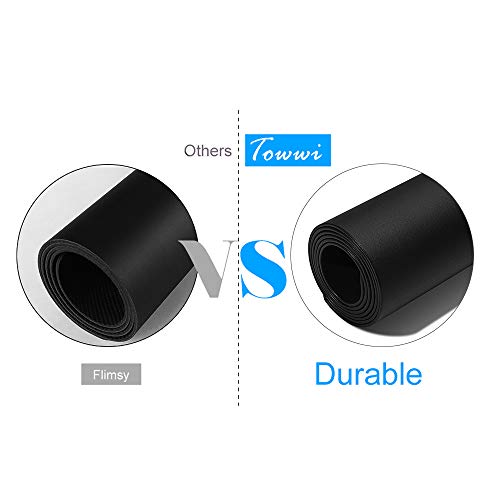 Topwi, almohadilla protectora de piel para escritorio, 86,36 x 43,18 cm, alfombrilla de escritorio impermeable para oficina y hogar