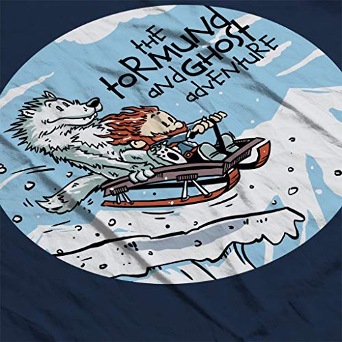 Tormund and Ghost Calvin and Hobbes Mash Up Men's T-Shirt