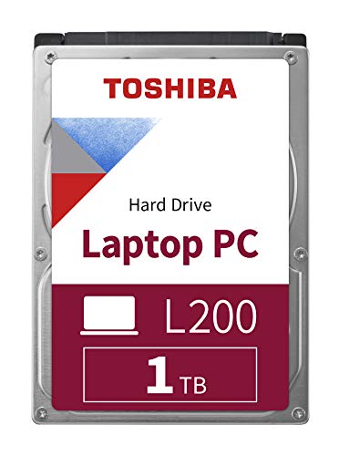 Toshiba L200 - Disco Duro de 1 TB para portátiles/PC (2.5", 7 mm) Multicolor