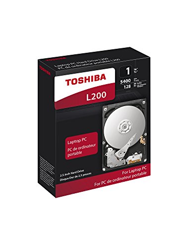 Toshiba L200 - Disco Duro de 1 TB para portátiles/PC (2.5", 7 mm) Multicolor