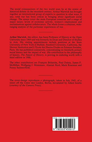 Total War and Social Change