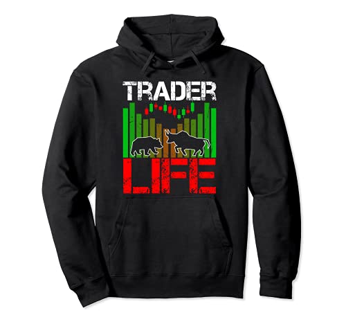 Trader Life Stock Forex Trader Sudadera con Capucha