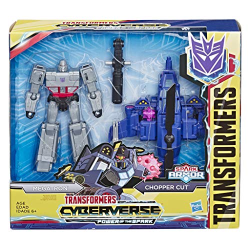 Transformers- Cyberverse Spark Armor Megatron, Multicolor (Hasbro E4327ES0)