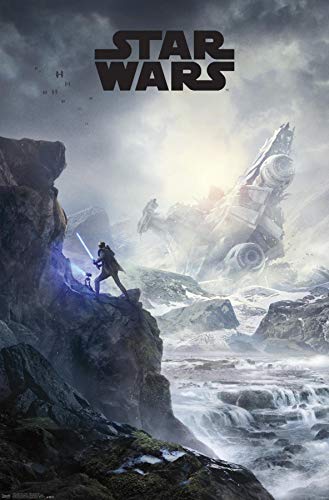 Trends International Star Wars: Jedi Fallen Order-Cliffside Key Art Póster de pared, 37,4 x 56,8 cm, versión premium sin marco