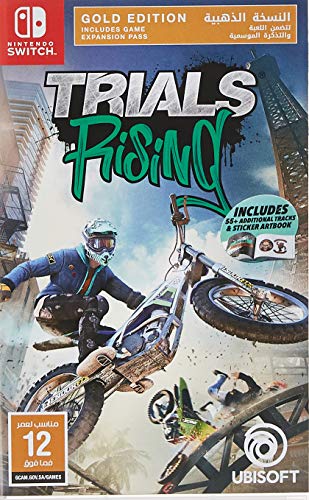 Trials Rising - Gold Edition (English/Arabic Box) (Switch) (Nintendo Switch)