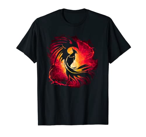 Tribal Fénix Rising Firebird Camiseta