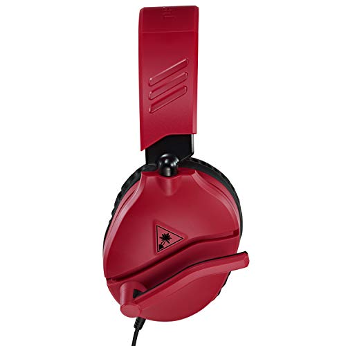Turtle Beach Recon 70N Auriculares Gaming Nintendo Switch, PS4, PS5, Xbox One y PC, Rojo