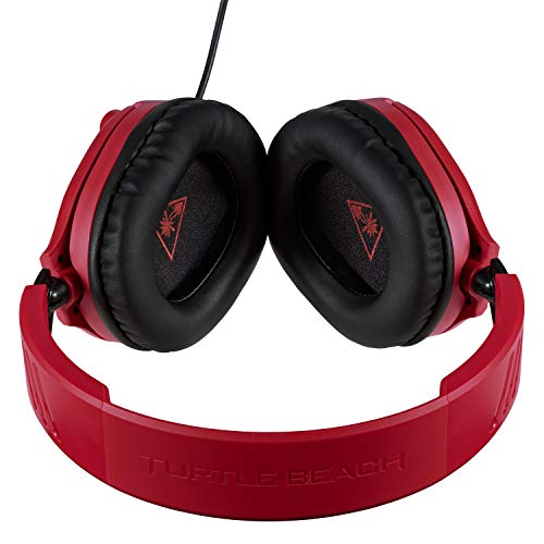 Turtle Beach Recon 70N Auriculares Gaming Nintendo Switch, PS4, PS5, Xbox One y PC, Rojo