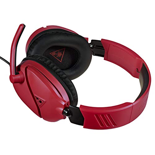 Turtle Beach Recon 70N Auriculares Gaming Nintendo Switch, PS4, PS5, Xbox One y PC, Rojo