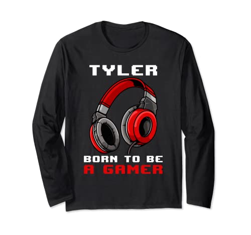 Tyler - Born To Be A Gamer - Personalizado Manga Larga
