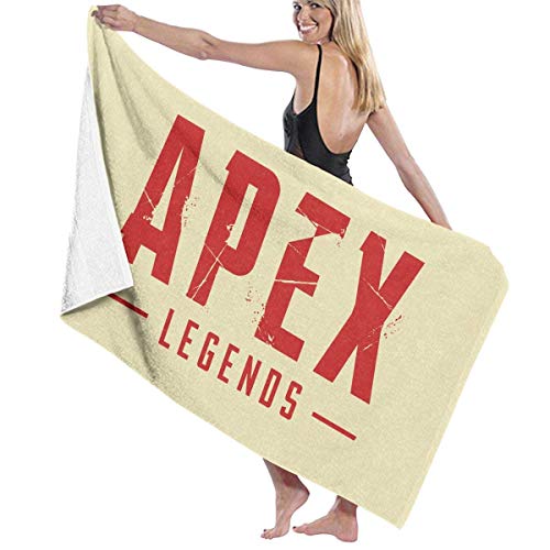 ULNIKU-T Apex Legends Logo 4 Toalla de Playa Ultra Absorbent Microfiber Toalla de baño Picnic Mat for Men Women Kids