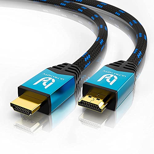 Ultra HDTV Premium – 10m 4K Cable HDMI 2.0b | 4K/60Hz (sin interferencias), HDR, 3D, ARC, Ethernet