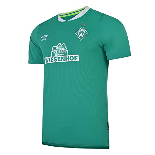 UMBRO 2019-2020 Werder Bremen Home Football Soccer T-Shirt Camiseta (Kids)