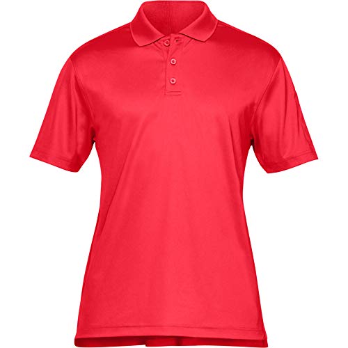 Under Armour Men's Tactical Performance Polo, Red/Red, X-Large