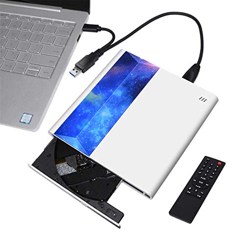 Unidad óptica DVD externa Unidades ópticas compatibles con conexión de TV con USB 3.0 y interfaz tipo C Control remoto para portátil PC de escritorio