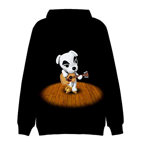 Unisex Animal Crossing: New Horizons Camiseta Casual Sudadera con Capucha de Manga Larga Hoodie