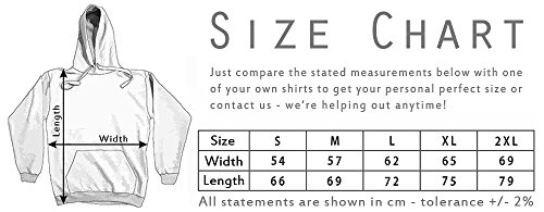 Urban Backwoods Kvothe Is My Master Now Hoodie Sudadera con Capucha Sweatshirt Negro Talla M