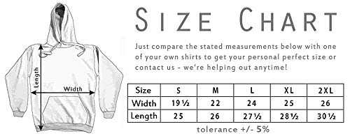 Urban Backwoods Thors Hammer Ornaments Hoodie Sudadera con Capucha Sweatshirt Negro Talla XL