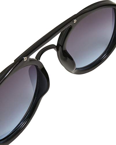 Urban Classics Sunglasses Ibiza Gafas, Negro/Negro, Talla única Unisex Adulto