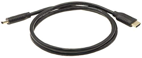 valonic Cable HDMI 4k | 1m | ARC | UHD | Full HD | Ethernet | Negro | Compatible con TV, PS4, Nintendo Wii, Xbox | 1 Metro | Macho Macho